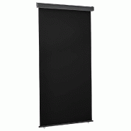 VidaXL Auvent latéral de balcon 125x250 cm noir Modèle Atlas Horizon - noir 48418