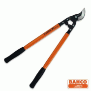 Ébrancheur à 2 Mains P16-60 Bahco - Taille en Viticulture et Arboriculture - Lame en Acier Forgé - Longueur 600 mm