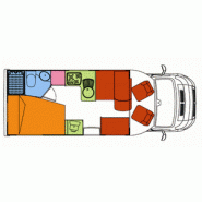 Camping-car bavaria - profilés confortables : profilé t67fd Camping-car bavaria - profilés confortables : profilé t67fd