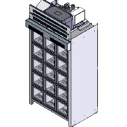 Casier froid inox 15 cases - Température de +0° à 18°C - Volume 39 L