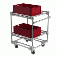 Chariot transport boites et cartons