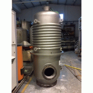 Cuve en inox 1 500 litres avec demi-canne d'occasion - référence : c4315 sf