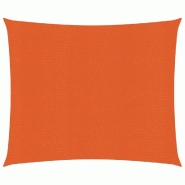 Helloshop26 - Voile toile d'ombrage parasol 160 g/m² 2,5 x 3 m PEHD orange 02_0009229 - orange 3000498682723 Helloshop26 - Voile toile d'ombrage parasol 160 g/m² 2,5 x 3 m PEHD orange 02_0009229 - orange 3000498682723