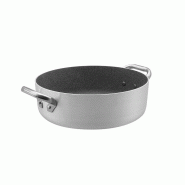 PENTOLE AGNELLI Poêles Agnelli Shark Skin induction, casserole basse ø 28 antiadhésive, professionnelle - aluminium 8007441725051