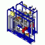 Sous Station Chauffage temiq - configur�e sur mesure, mont�e et test�e
