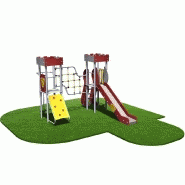 Structure de jeux 2 tours gamme chateaufort - ch21202i