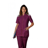 Tunique femme manches courtes Adèle 195 gr/m2 - TNQADPR-SN02/MC_0