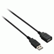 V7 Cble d'extension USB 2.0 A femelle vers USB 2.0 A mle