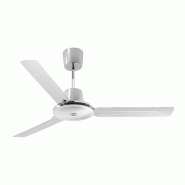Ventilateur plafonnier d'intérieur blanc métallisé 140 cm - Vortice - VPNEC140 Ventilateur plafonnier d'intérieur blanc métallisé 140 cm - Vortice - VPNEC140