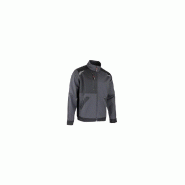 Veste bicolor Cyclope zippée coton/polyester 280 g/m² gris/noir T M LMA Lebeurre - M gris textile 858361 Veste bicolor Cyclope zippée coton/polyester 280 g/m² gris/noir T M LMA Lebeurre - M gris textile 858361