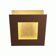 Applique murale intérieure Led  24 watts rouille et or - Mantra - Dalia - doré aluminium 128121