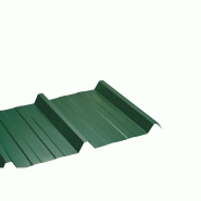 Bac acier laqué 1045 63/100 - Vert 6009 - Largeur 105 cm - Longueur 200 cm - Acier galvanisé pour toiture_0
