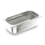 Bac GN Gastro 1/2 Inox - Hauteur 150 mm - Modulaire et empilable, acier inoxydable Lacor_0