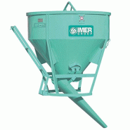 Benne conique 2000 litres à double levier CL-200N - IMER - 070206CL200N Benne conique 2000 litres à double levier CL-200N - IMER - 070206CL200N
