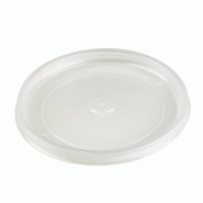 Couvercle  PP transparent Ø 15cm - par 45