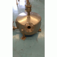 Cuve poumonier en acier inoxydable 60 litres d'occasion - référence : c3384