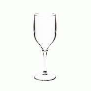 DBMARK - AKV-283S/6 - (Lot de 6) Verre à vin 30 cl - 7,0 cm de diamètre supérieur - 7,3 cm de diamètre inférieur / hauteur : 21,0 cm - Plastique