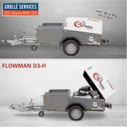 FLOWMAN D3 - Pompe à chape liquide avec moteur Hatz 45 kW et cuve 250L_1