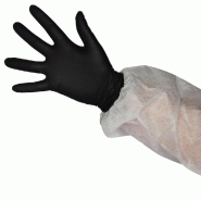 Gants nitrile non poudrés noir Taille XL - par 100