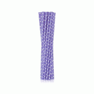 Godan 12 Pailles en papier / pailles violettes - RP-FG12