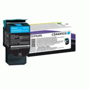 LEXMARK C544, X544 cartouche de toner cyan très haute_0