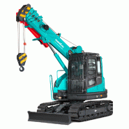 Grue télescopique sur chenilles Sunward SWTC5D - flèche ultra-robuste - moteur Yanmar Phase V