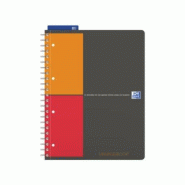 Oxford Lot de 5 Cahier Managerbook rel. Intégrale A4+ 160p./80 feuilles 80g/m², projet - 8412771126643
