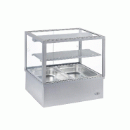 Roller Grill vitrine bain-marie 2 bacs GN 1/1 inox BMV 20 I - gris inox BMV 20 I