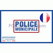 Sérigraphie capot Police Municipale pour véhicule léger ou petit utilitaire Sérigraphie capot Police Municipale pour véhicule léger ou petit utilitaire