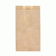 Sachet croissant kraft 12+5x22cm brun - par 500