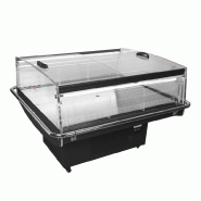 Vitrine réfrigérée 3m1 noire libre service pour supermarché -1/+5 °... - PPDC126 VS SL LED
