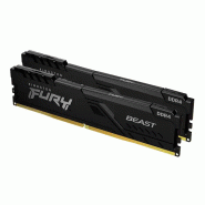 32Go 3200MT/s DDR4 CL16 DIMM (Kit de 2) 1Gx8 FURY Beast Black