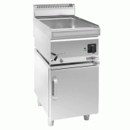 Bain-marie électrique sur meuble - 1x GN 1/1 - Meuble 1 porte Inox | GGM - Mario 700