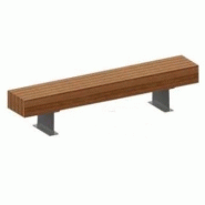 Banquette urbaine en bois et acier - ULISSE_1