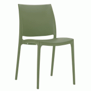 Chaise exterieure restaurant Inca - VERT OLIVE_0