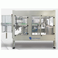 Ensacheuse semi-automatique pour flacons thermoplastiques jusqu'à 1200 mm de largeur et 1400 m de long