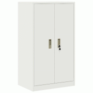Helloshop26 - Armoire de rangement moderne polyvalente intérieur 60 x 40 x 105 cm avec portes verrouillables design industriel en 02_0054862 - acier