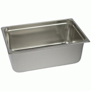 Lot de 3 Bacs Gastro Inox AISI 304 GN 1/1 Plein H. 200 mm - Gastroland - 3701666009303