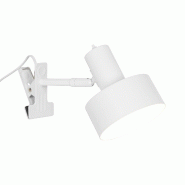 Nordlux Luminaire à pince MATIS  Métal Blanc, H.16  IP20  E27 /  Intérieur - blanc métal 5704924024405