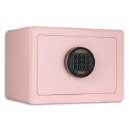 Phoenix coffre phoenix dream rose pastel électronique 15,5litres 24x34x19cm 7,5kg serrure et affiche led Phoenix coffre phoenix dream rose pastel électronique 15,5litres 24x34x19cm 7,5kg serrure et affiche led