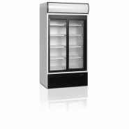 Réfrigérateur vitré 2 portes 771 litres porte aluminium noir - PFSC1000S_0