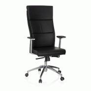 Siège de bureau / Fauteuil de direction MONZA 20, cuir noir hjh OFFICE - noir cuir 600400