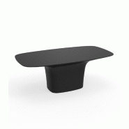Table design in & out UFO - noir