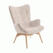 AC ANGEL CERDA Angel Cerdá Fauteuil en tissu beige 5023C 70 x 80 x 92 - beige textile 8435631002369 AC ANGEL CERDA Angel Cerdá Fauteuil en tissu beige 5023C 70 x 80 x 92 - beige textile 8435631002369