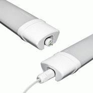Alcapower Plafonnier Led Étanche 60Cm 30W 3000 Lm Ip65 - blanc 8059174951740