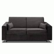 CANAPÉ CONVERTIBLE EXPRESS JACKSON MATELAS 140CM COMFORT BULTEX® 12CM SOMMIER LATTES CUIR VACHETTE MARRON CHOCOLAT CANAPÉ CONVERTIBLE EXPRESS JACKSON MATELAS 140CM COMFORT BULTEX® 12CM SOMMIER LATTES CUIR VACHETTE MARRON CHOCOLAT