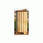 Corbeille en bois traité - rustique ronde Corbeille en bois traité - rustique ronde