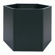 Décoshop26 - Carré potager surélevé jardinière 460 L design moderne 100 x 88 x 77 cm en acier galvanisé vert 04_0008902 - 3000267211383