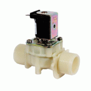 Electrovanne 12v mâle-mâle 3/4'' pour wc tempomatic - DELABIE - 429101 - 089613