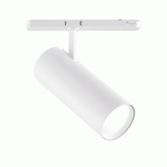 Gea Luce Projecteur Sur Rail Triphasé Gfa 40W 3320Lm 3000K Led Cree - Blanc Mat, Structure Aluminium, Orientable - Gealuce - blanc GFA972C Gea Luce Projecteur Sur Rail Triphasé Gfa 40W 3320Lm 3000K Led Cree - Blanc Mat, Structure Aluminium, Orientable - Gealuce - blanc GFA972C